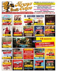 ARENA EDEN ACIREALE. LA PROGRAMMAZIONE