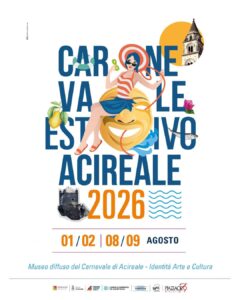 IL CARNEVALE DI ACIREALE TORNA A VIVERE D'ESTATE.