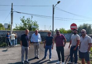 VIA PORTO SALVO, SOPRALLUOGO CONGIUNTO DI ACIREALE E ACI CATENA CONTRO LA DISCARICA ABUSIVA.