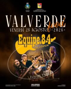 EQUIPE 84 LIVE QUESTA SERA A VALVERDE.