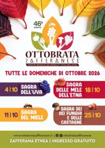AL VIA DOMANI L'OTTOBRATA ZAFFERANESE 2026.