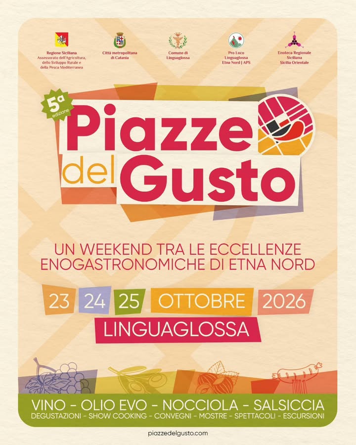 Scopri di più sull'articolo LINGUAGLOSSA – TORNA “PIAZZE DEL GUSTO”: TRE GIORNI TRA ENOGASTRONOMIA, CULTURA E SPETTACOLI